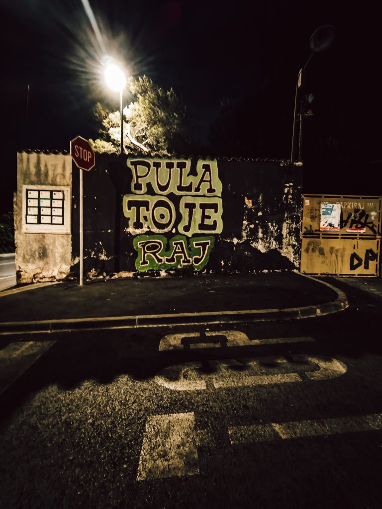 mural Pula Chorwacja