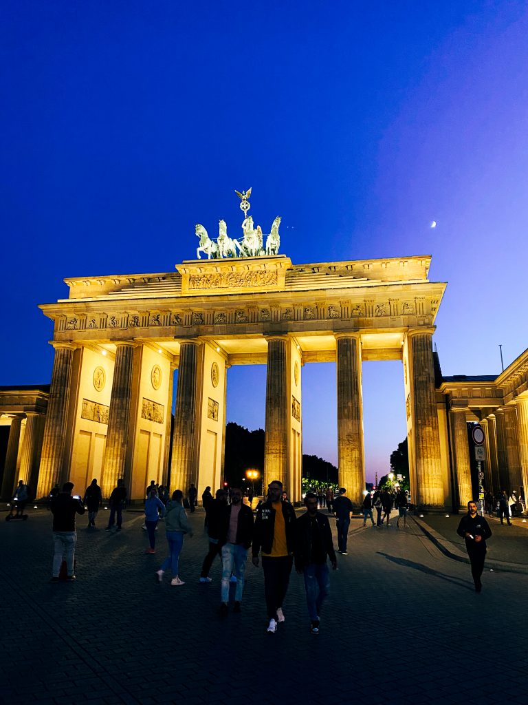 Brama brandenburską w Berlinie